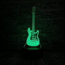 Load image into Gallery viewer, Guitar Bass 3D Led Lamp