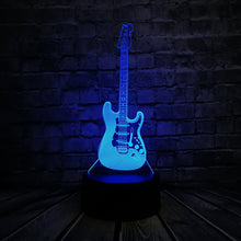Load image into Gallery viewer, Guitar Bass 3D Led Lamp