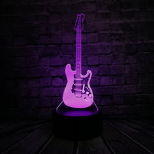 Load image into Gallery viewer, Guitar Bass 3D Led Lamp