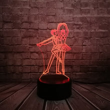 Load image into Gallery viewer, Ballroom Dancing Creative 3D Lamp