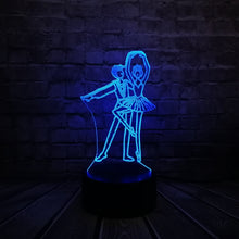 Load image into Gallery viewer, Ballroom Dancing Creative 3D Lamp