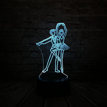 Load image into Gallery viewer, Ballroom Dancing Creative 3D Lamp