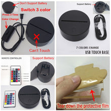 Load image into Gallery viewer, Camera Model Multicolor Change 3D Lamp