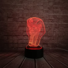 Load image into Gallery viewer, Egyptian Sphinx Pharaoh 3D Lamp
