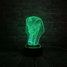 Load image into Gallery viewer, Egyptian Sphinx Pharaoh 3D Lamp