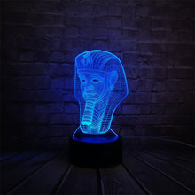Load image into Gallery viewer, Egyptian Sphinx Pharaoh 3D Lamp