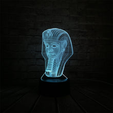 Load image into Gallery viewer, Egyptian Sphinx Pharaoh 3D Lamp