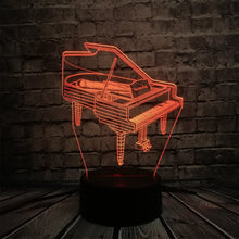 Load image into Gallery viewer, Music Instrument Retro Piano 3D Lamp