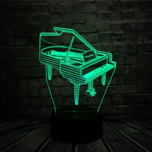 Load image into Gallery viewer, Music Instrument Retro Piano 3D Lamp