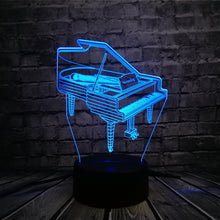 Load image into Gallery viewer, Music Instrument Retro Piano 3D Lamp