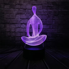 Load image into Gallery viewer, Yoga Meditation 3D Lamp