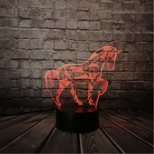 Load image into Gallery viewer, Animal Retro Horse Atmosphere 3D Lamp