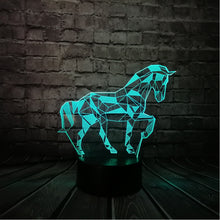 Load image into Gallery viewer, Animal Retro Horse Atmosphere 3D Lamp
