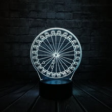 Load image into Gallery viewer, Gadget Ferris Wheel 3D Lamp