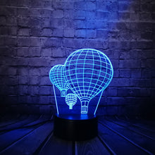 Load image into Gallery viewer, Hot Air balloon 3D Lamp