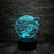 Load image into Gallery viewer, Aircraft 3D Lamp
