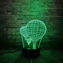 Load image into Gallery viewer, Hot Air balloon 3D Lamp