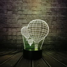Load image into Gallery viewer, Hot Air balloon 3D Lamp