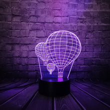 Load image into Gallery viewer, Hot Air balloon 3D Lamp