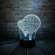 Load image into Gallery viewer, Hot Air balloon 3D Lamp