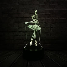 Load image into Gallery viewer, Dance Ballet Girl 3D Lamp