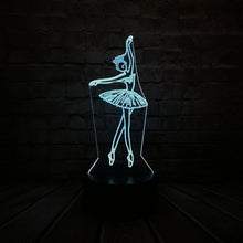 Load image into Gallery viewer, Dance Ballet Girl 3D Lamp