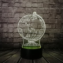 Load image into Gallery viewer, Earth Globe 3D Lamp