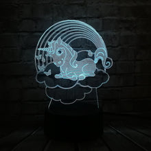 Load image into Gallery viewer, Cloud Unicorn 3D Lamp