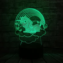 Load image into Gallery viewer, Cloud Unicorn 3D Lamp