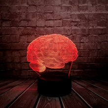 Load image into Gallery viewer, Creative Brain House Decor 3D Lamp