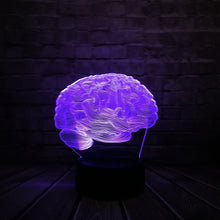 Load image into Gallery viewer, Creative Brain House Decor 3D Lamp
