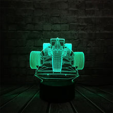 Load image into Gallery viewer, F1 Car Novelty 3D Lamp