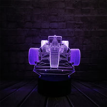 Load image into Gallery viewer, F1 Car Novelty 3D Lamp