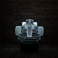 Load image into Gallery viewer, F1 Car Novelty 3D Lamp